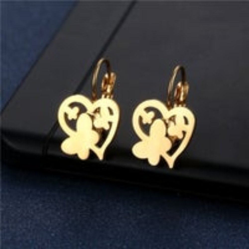 Butterfly Stainless Steel Earrings for Women